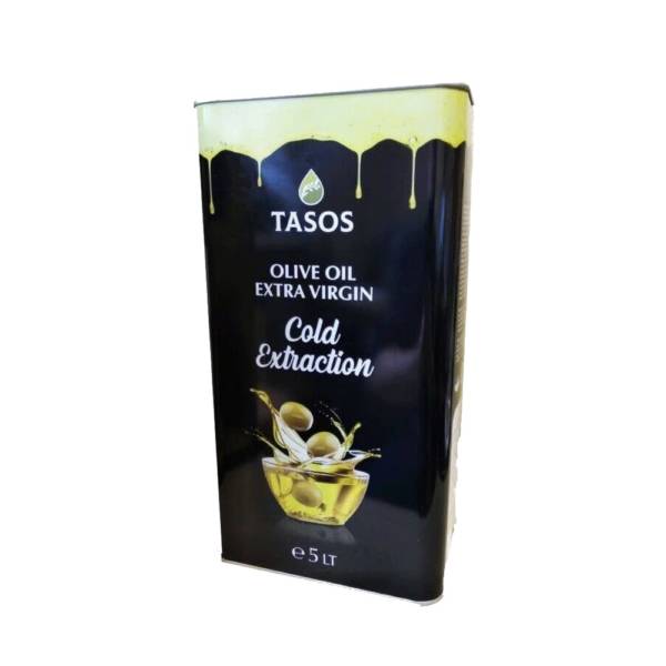 Оливковое масло TASOS нерафинированное organic black 5л Греция